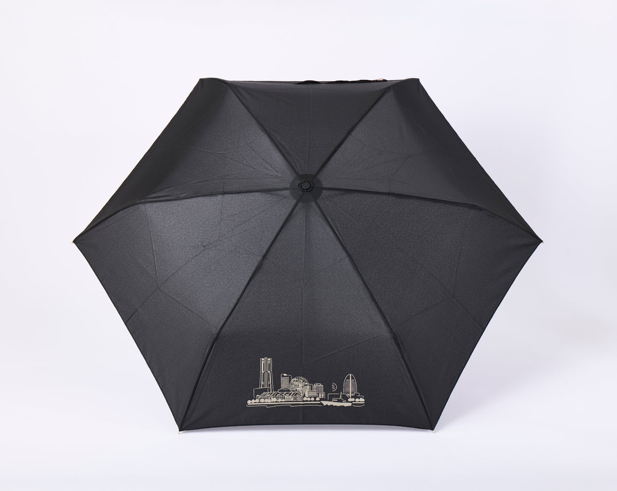 3段折雨傘 55cm