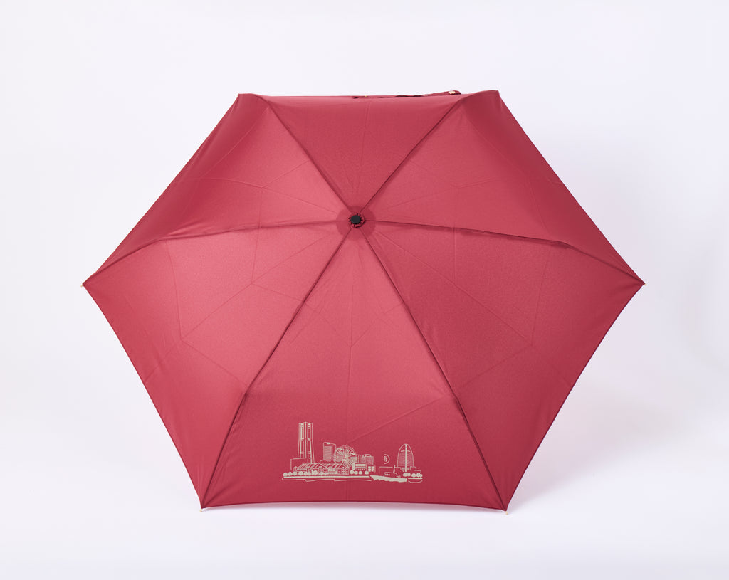 3段折雨傘 55cm