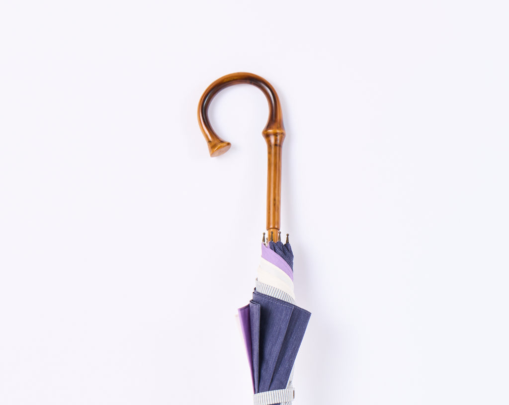 晴雨兼用長傘 (竹中棒) 60cm